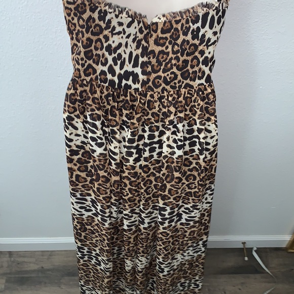 KATIE MAY CHEETAH PRINT MAXI DRESS - Picture 4 of 7